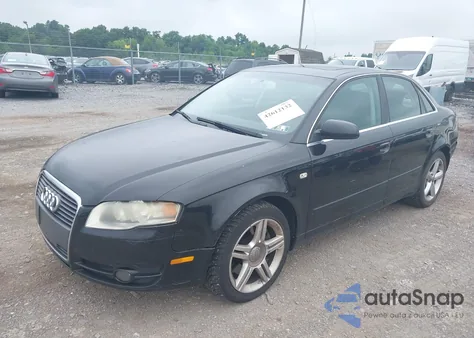 2007 Audi A4 2.0T from USA, damaged, VIN WAUDF78E27A062686